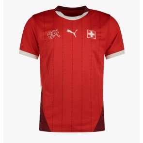 Switzerland Replica Home Stadium Shirt Euro 2024 Short Sleeve